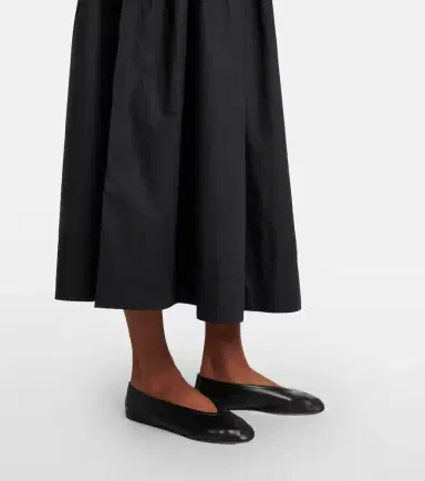 DÔEN Dôen Marianne cotton poplin midi dress | Thumbnail 5