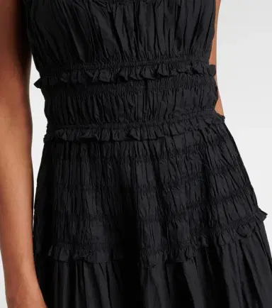 DÔEN Dôen Marianne cotton poplin midi dress | Thumbnail 6
