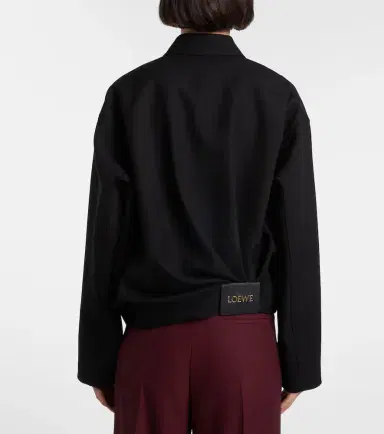 Loewe Wool blouson jacket | Thumbnail 2 Loewe Wool blouson jacket | Thumbnail 2