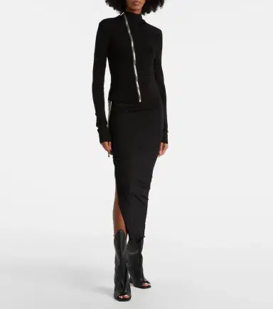 Rick Owens Lilies Gary jersey jacket | Thumbnail 2