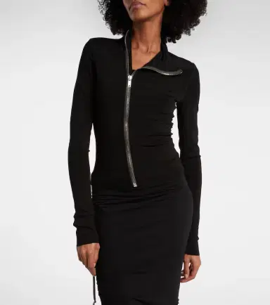 Rick Owens Lilies Gary jersey jacket | Thumbnail 3