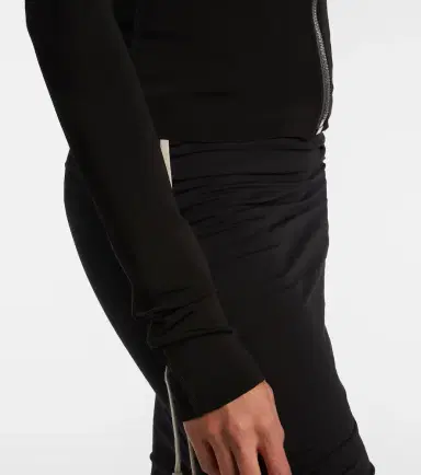Rick Owens Lilies Gary jersey jacket | Thumbnail 4