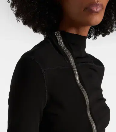Rick Owens Lilies Gary jersey jacket | Thumbnail 5