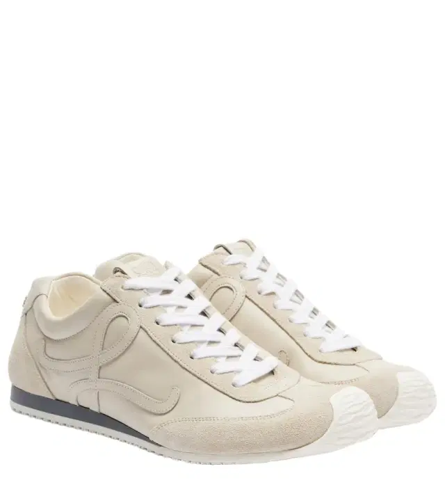 Loewe Ballet Runner 2.0 suede-trimmed leather sneakers