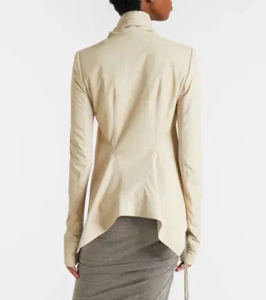 Rick Owens Naska leather biker jacket | Thumbnail 2 Rick Owens Naska leather biker jacket | Thumbnail 2