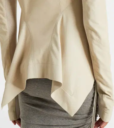 Rick Owens Naska leather biker jacket | Thumbnail 4 Rick Owens Naska leather biker jacket | Thumbnail 4