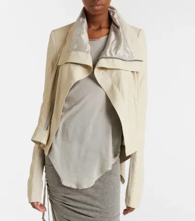Rick Owens Naska leather biker jacket | Thumbnail 6 Rick Owens Naska leather biker jacket | Thumbnail 6