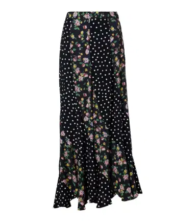 Rixo Gracella paneled midi skirt | Thumbnail 1
