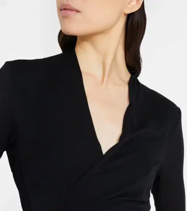 Rick Owens Bow-detail wrap cardigan | Thumbnail 3