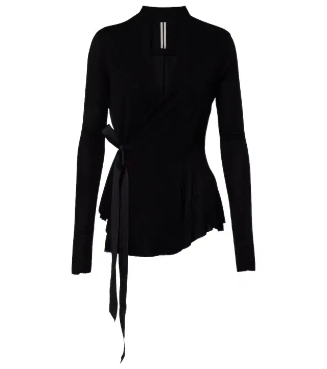 Rick Owens Bow-detail wrap cardigan