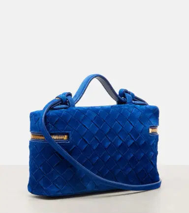 Bottega Veneta Bang Bang Intrecciato suede vanity bag | Thumbnail 5