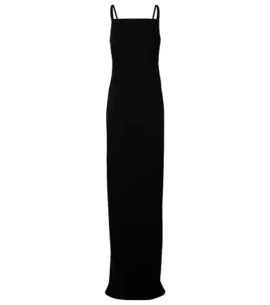Rick Owens Temple layered cotton jersey maxi dress | Thumbnail 1 Rick Owens Temple layered cotton jersey maxi dress | Thumbnail 1