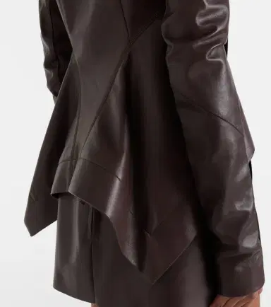 Rick Owens Naska asymmetric leather jacket | Thumbnail 3 Rick Owens Naska asymmetric leather jacket | Thumbnail 3