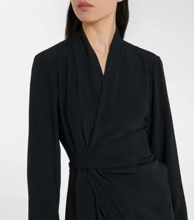 Rick Owens Belted wrap dress | Thumbnail 3