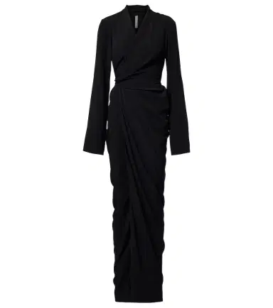 Rick Owens Belted wrap dress | Thumbnail 1