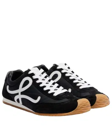 Loewe Ballet Runner 2.0 suede-trimmed sneakers | Thumbnail 1