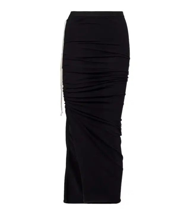 Edfu cotton jersey midi skirt
