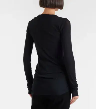 Rick Owens Cotton jersey top | Thumbnail 2
