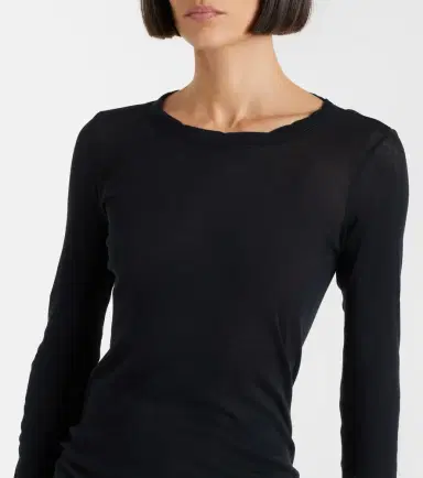 Rick Owens Cotton jersey top | Thumbnail 4