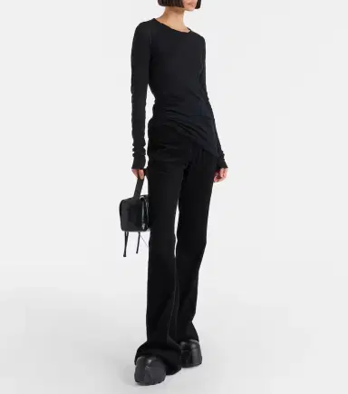 Rick Owens Cotton jersey top | Thumbnail 5