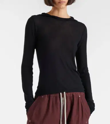 Rick Owens Hooded top | Thumbnail 3 Rick Owens Hooded top | Thumbnail 3