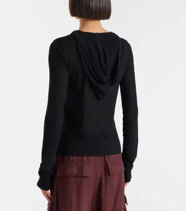 Rick Owens Hooded top | Thumbnail 5 Rick Owens Hooded top | Thumbnail 5