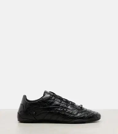 Balenciaga City leather sneakers | Thumbnail 4