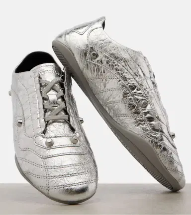Balenciaga City metallic leather sneakers | Thumbnail 2 Balenciaga City metallic leather sneakers | Thumbnail 2
