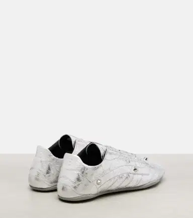 Balenciaga City metallic leather sneakers | Thumbnail 3 Balenciaga City metallic leather sneakers | Thumbnail 3