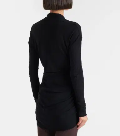 Rick Owens Gathered minidress | Thumbnail 4