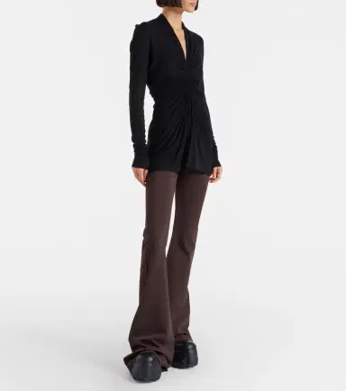 Rick Owens Gathered minidress | Thumbnail 5