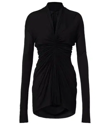 Rick Owens Gathered minidress | Thumbnail 1