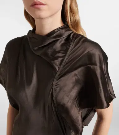 Rick Owens Seb satin gown | Thumbnail 3