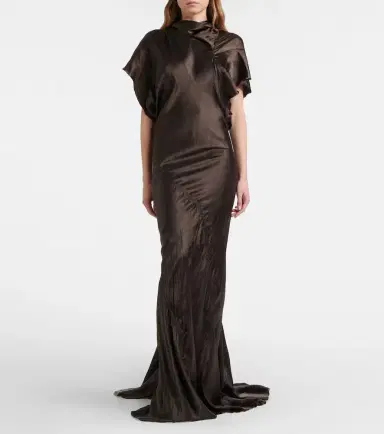 Rick Owens Seb satin gown | Thumbnail 5