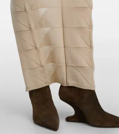 Rick Owens Motivo virgin wool maxi dress | Thumbnail 5