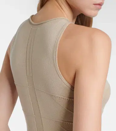 Rick Owens Motivo virgin wool maxi dress | Thumbnail 6