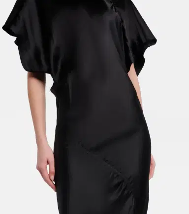 Rick Owens Seb draped satin gown | Thumbnail 5