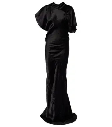 Rick Owens Seb draped satin gown | Thumbnail 1