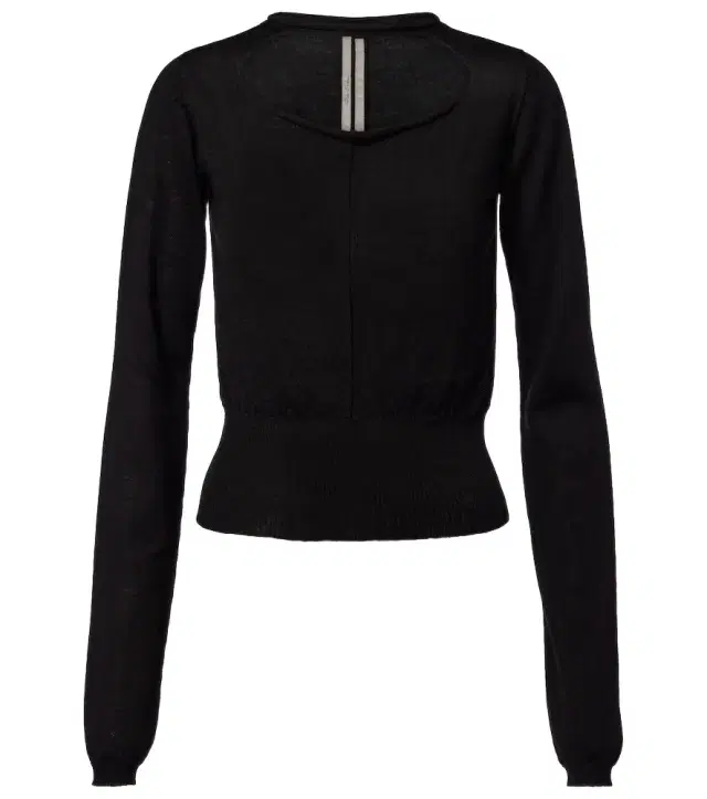 Cutout virgin wool top