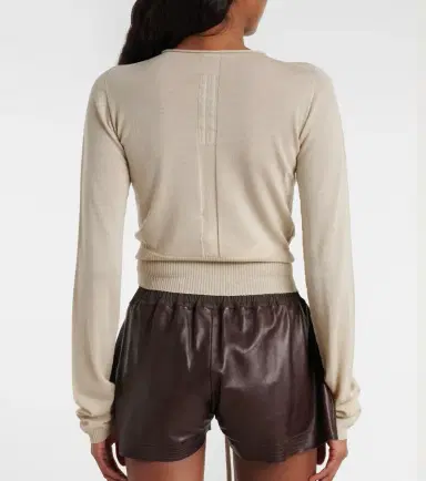 Rick Owens Cutout virgin wool top | Thumbnail 3