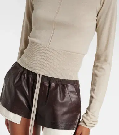 Rick Owens Cutout virgin wool top | Thumbnail 4