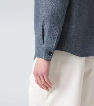 Zegna Cashmere, linen and silk overshirt | Thumbnail 6 Zegna Cashmere, linen and silk overshirt | Thumbnail 6