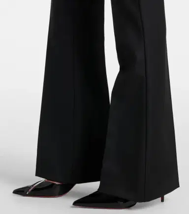 Blumarine Pleated flared pants | Thumbnail 5