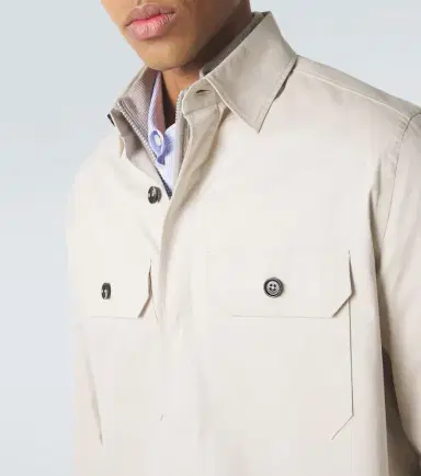 Zegna Cotton-blend overshirt | Thumbnail 8