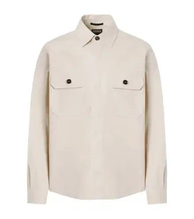 Zegna Cotton-blend overshirt | Thumbnail 1