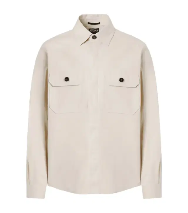 Zegna Cotton-blend overshirt
