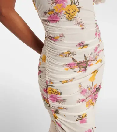 BLUMARINE Floral-appliqué floral jersey maxi dress | Thumbnail 2