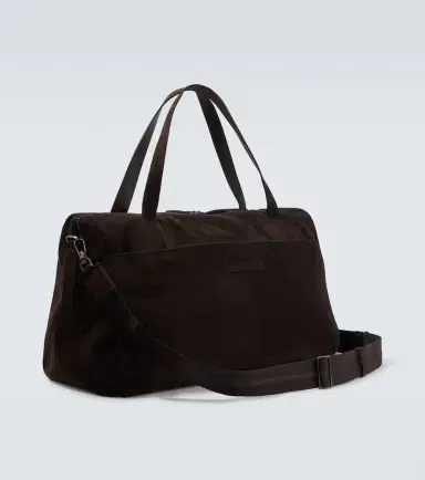 Zegna Leather duffel bag | Thumbnail 2