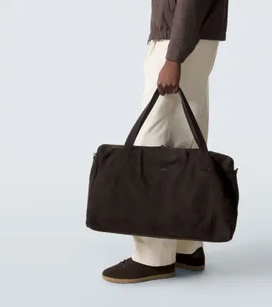 Zegna Leather duffel bag | Thumbnail 5