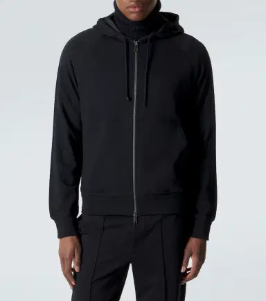 Zegna Cotton-blend hoodie | Thumbnail 3